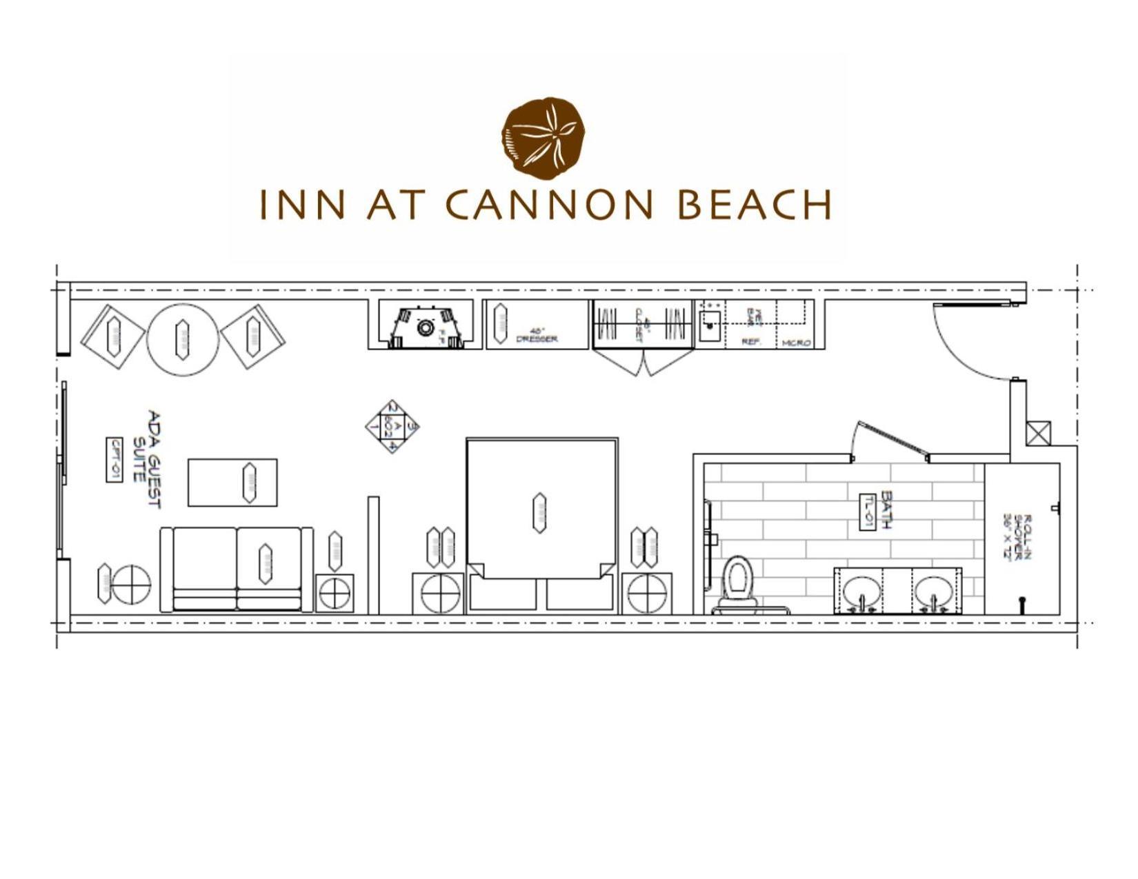 Inn At Cannon Beach Pokoj fotografie