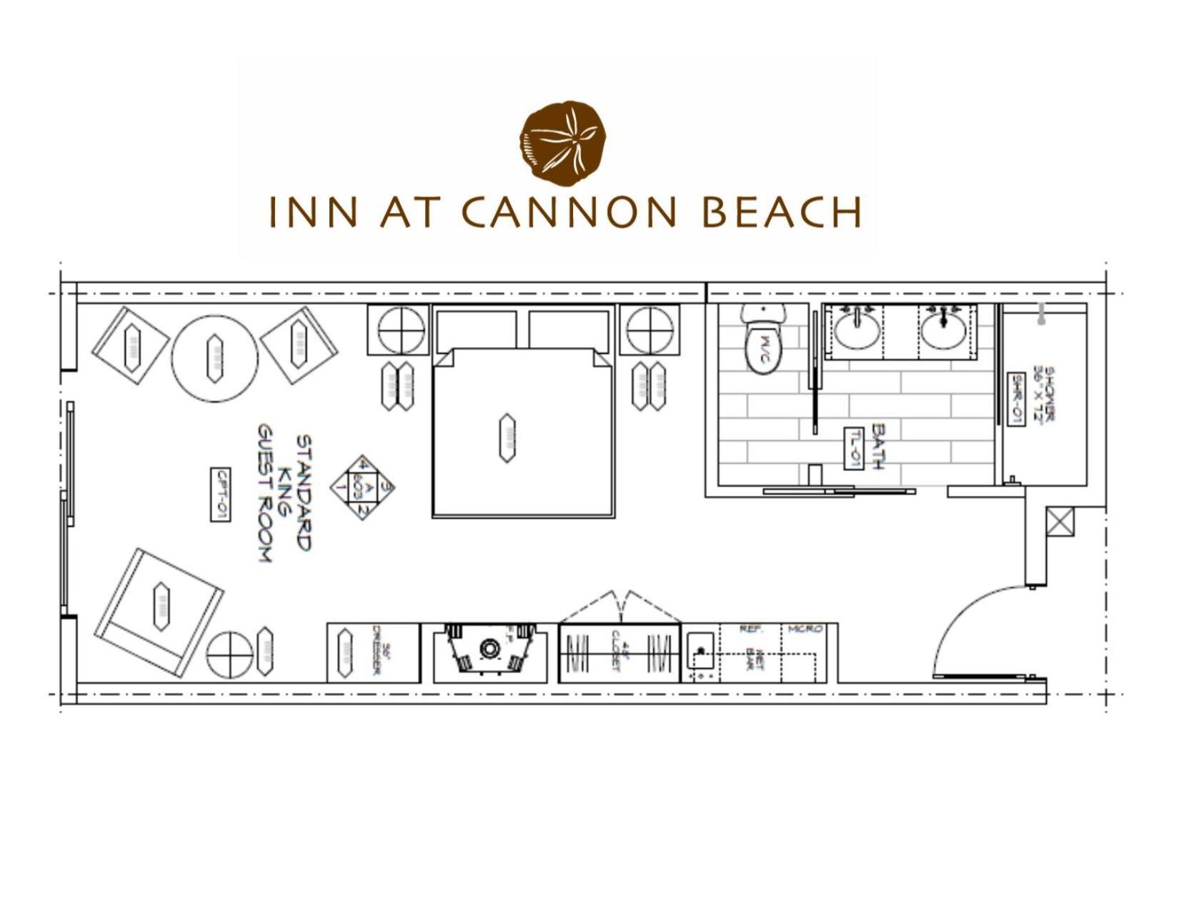 Inn At Cannon Beach Pokoj fotografie