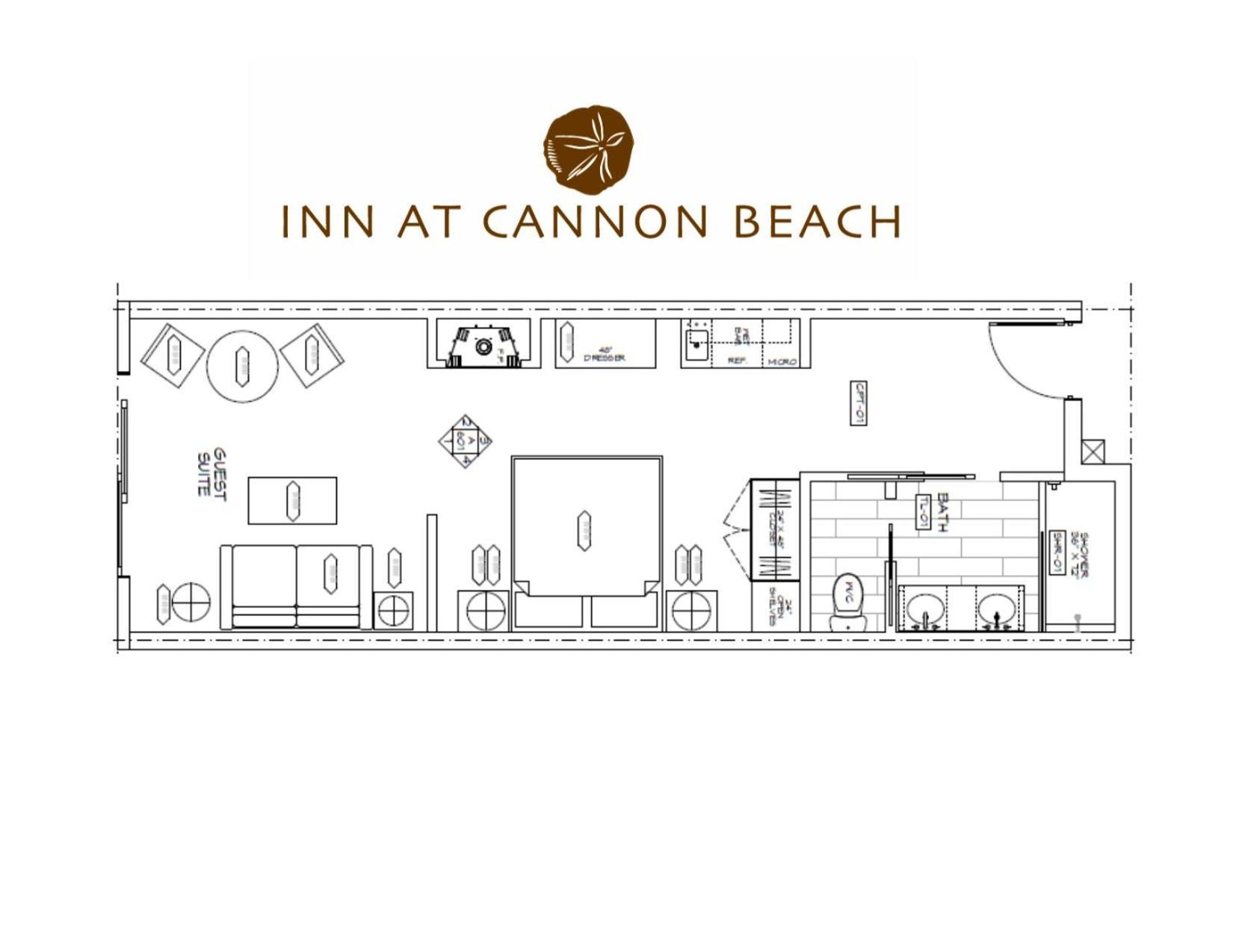 Inn At Cannon Beach Pokoj fotografie